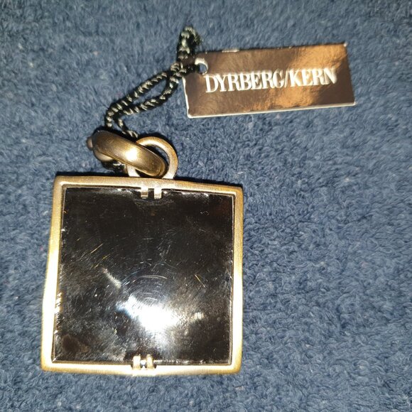 Large Dyrberg/Kern Copenhagen Black Art Deco Pendant - Picture 3 of 11
